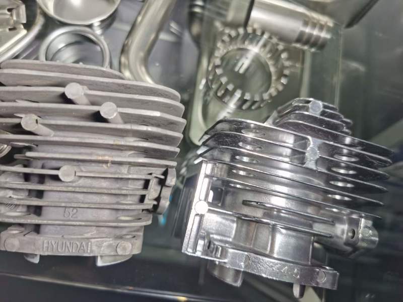 缸頭活塞拋光效果圖