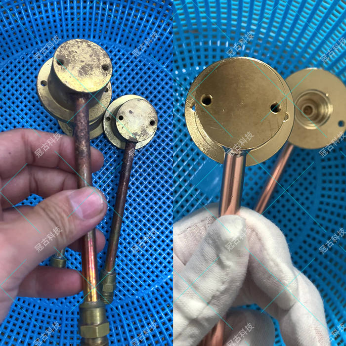 黃銅焊接件表面拋光效果圖